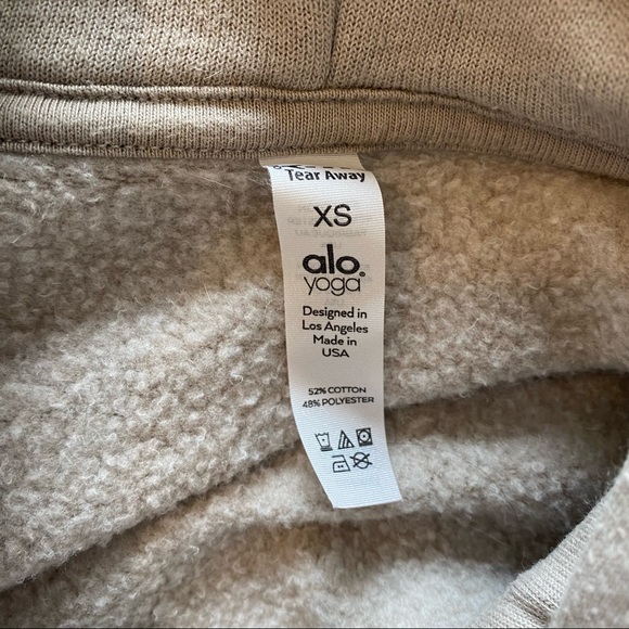 Alo Higher Hoodie Stone - Picture 4 of 6